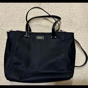 Kate Spade Nylon Satchel black